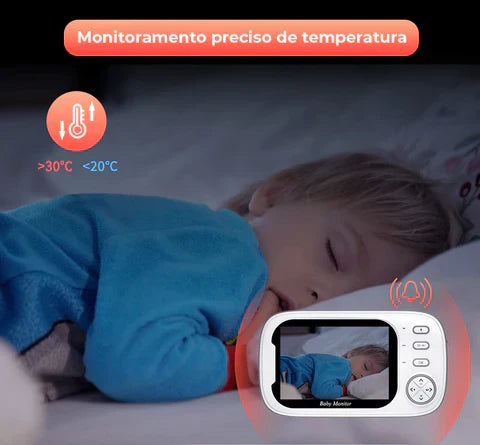 Baba eletrônica Wireless - Baby Monitor ⭐⭐⭐⭐⭐