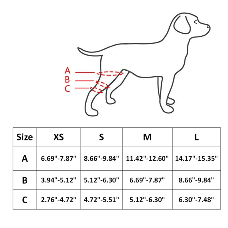 Cotoveleira para Cachorros Bilateral Ortopédica