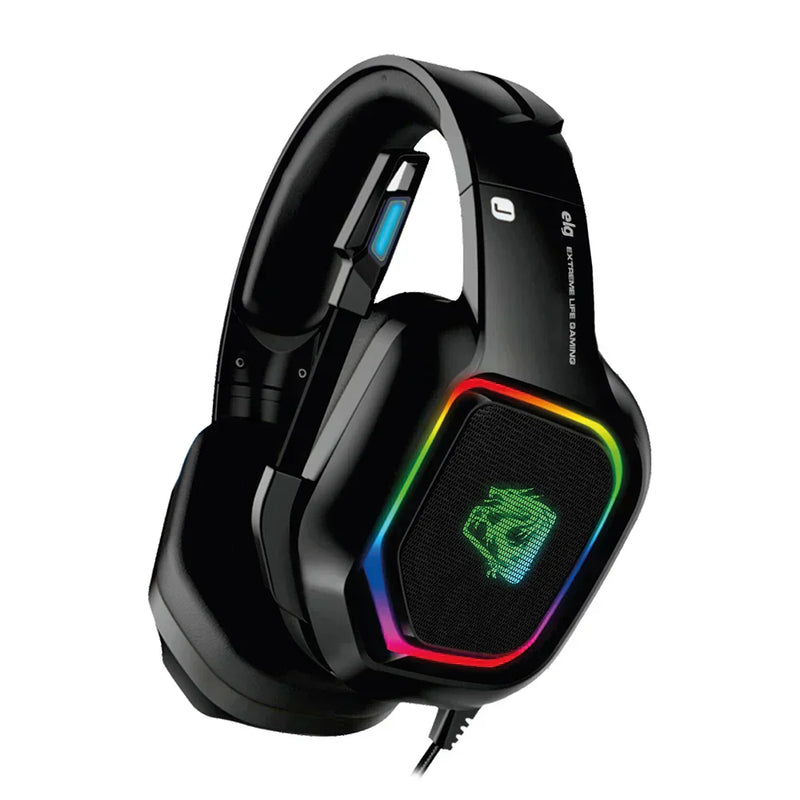 Headset Gamer with RGB and 60mW Power-ELG